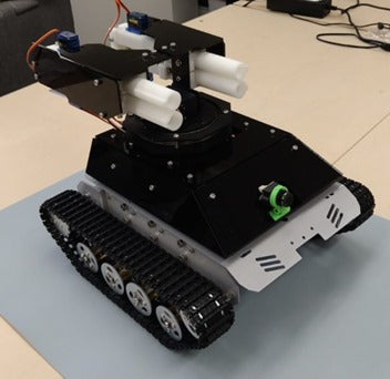 Tank with AI Gun