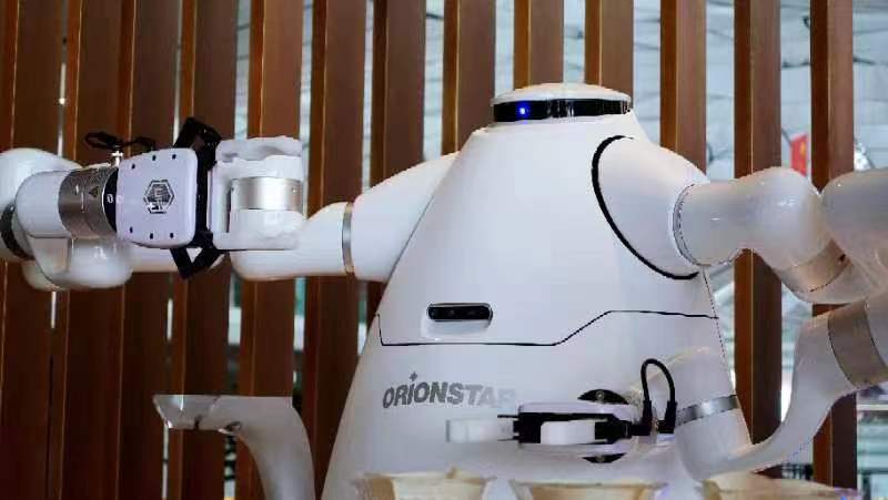 OS02 orionstar coffee making robot