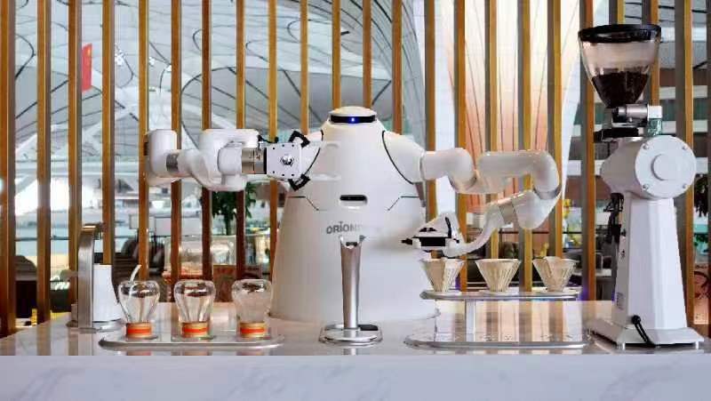 OS02 orionstar coffee making robot